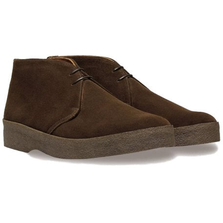 Sanders Kelso in Snuff Waxed Suede - Bradshaw & Lloyd